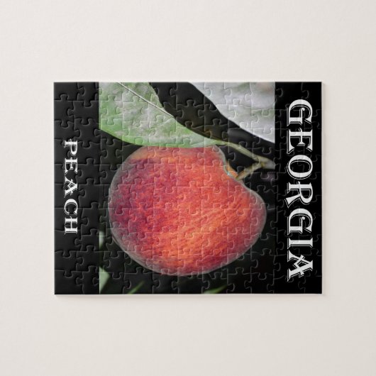 Pfirsich Puzzle (Horizontal)