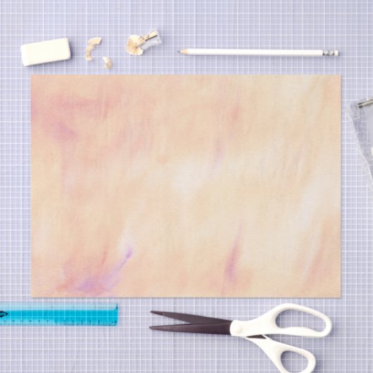 Pfirsich-rosa MarmorAquarell-Muster Seidenpapier (Handwerk)