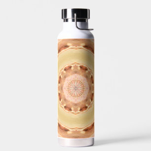Pfirsich-Rosetten-Wasserflasche Trinkflasche