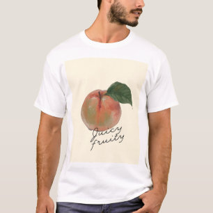 Pfirsich ; Saftig & Fruchtig  T-Shirt
