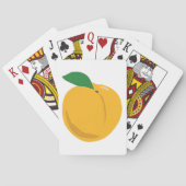 Pfirsich Spielkarten (Rückseite)