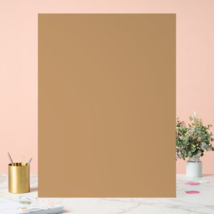 Pfirsich-Tan-Farbbblock Sanfte Hochzeitsgestaltu Acrylschild