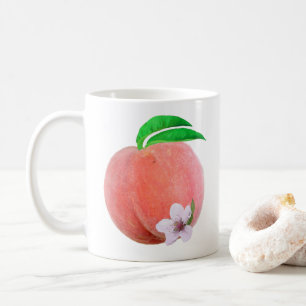 Pfirsich-Tasse Kaffeetasse