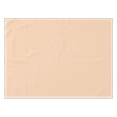 Pfirsich Tischdecke (Vorderseite (Horizontal))