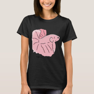 Pfirsich-Tropenfisch T-Shirt
