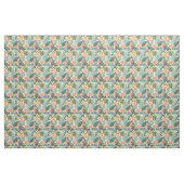 Pfirsich-Tropenfrucht-Muster Stoff (Yard (91,4 cm))