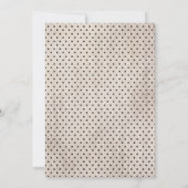 Pfirsich u. erröten einladung (Rückseite)