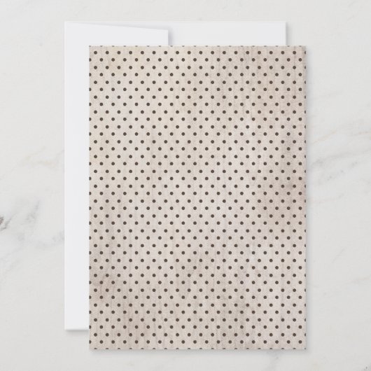 Pfirsich u. erröten einladung (Rückseite)