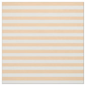 Pfirsich u. Weiß Striped Stoff (Muster)