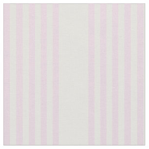 Pfirsich- und Creme-Fünf-Streifen-Muster Stoff