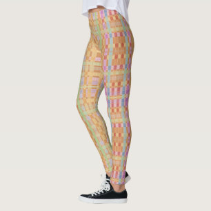 Pfirsich- und Karottenleggings Leggings