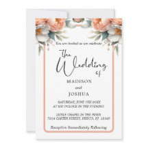 Pfirsich und Weiße Blüte