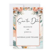 Pfirsich und Weiße Blüte