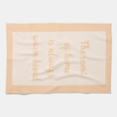 Pfirsich - weiß geschirrtuch (Horizontal)