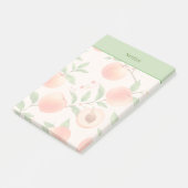 Pfirsich-Wonne-Post-it-Notizblock Post-it Klebezettel (angewinkelt)