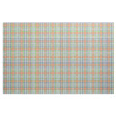 pfirsichblau Limon kariert Stoff (Yard (91,4 cm))