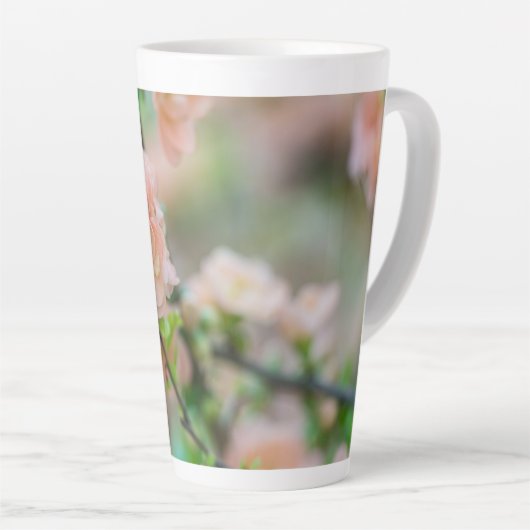 Pfirsichblendenzähigkeit Milchtasse (Rechte Ecke)