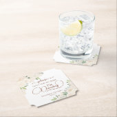 Pfirsichblüte Nimm meine Trinkehe nicht mit. Untersetzer (Vor Ort)