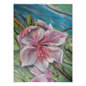 Pfirsichblüte Poster (Vorderseite)