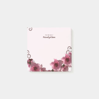 Pfirsichblüten 2 post-it klebezettel