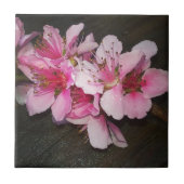 Pfirsichblüten Fliese (Vorderseite)