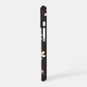 Pfirsichblüten iPhone 16 Hülle (Linke Seite)