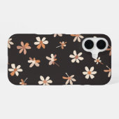 Pfirsichblüten iPhone 16 Hülle (Rückseite (Horizontal))