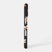 Pfirsichblüten iPhone 16 Hülle (Rechte Seite)
