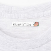 Pfirsichblüten Name hinzufügen Etiketten (Befestigt)