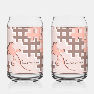 Pfirsichblüten-Spaliere-Glas Dosenglas