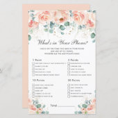 Pfirsichblütenblüte Was ist in deinem Handyspiel B (Vorne/Hinten)