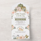 Pfirsichblütendusche All In One Einladung (Innen Boden)