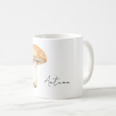 Pfirsichcreme-Pilz Kaffeetasse (VorderseiteRechts)