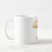 Pfirsichcreme-Pilz Kaffeetasse (Links)