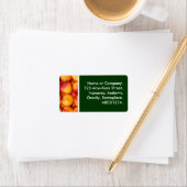 Pfirsiche Adressaufkleber (Insitu)