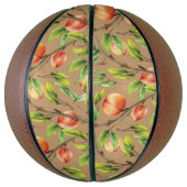 Pfirsiche am Baum Basketball (Vertikal)