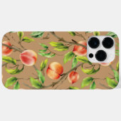 Pfirsiche am Baum Case-Mate iPhone Hülle (Rückseite (Horizontal))