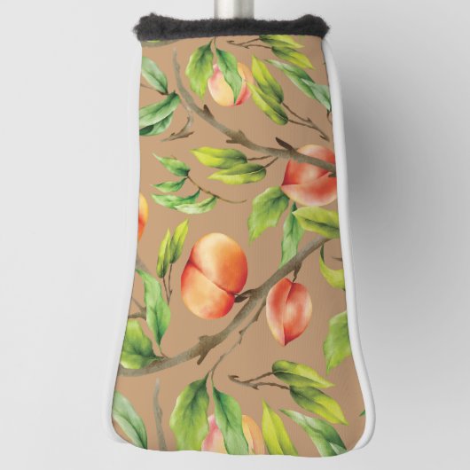 Pfirsiche am Baum Golf Headcover (Rotieren 90)