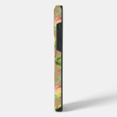 Pfirsiche am Baum iPhone Hülle (Linke Seite)