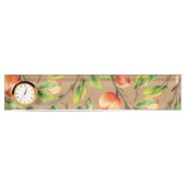 Pfirsiche am Baum Namensplakette (Vorderseite)