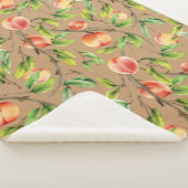 Pfirsiche am Baum Sherpadecke (3/4)