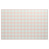 Pfirsiche Aquamarin Green Kariert Stoff (Fat Quarter (45,7 x 55,9 cm))