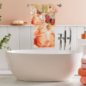 Pfirsiche Badhandtuch Set