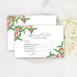 Pfirsiche - Beratung und Wünsche Brautparty Briefpapier