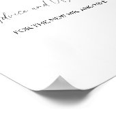 Pfirsiche - Beratung und Wünsche für Neugeborene Poster (Ecke)