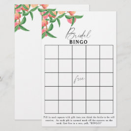 Pfirsiche - Bingo-Brautparty