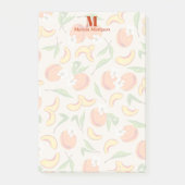 Pfirsiche & Blütenobst Post-it Klebezettel (Vorderseite)