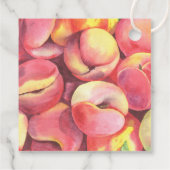 Pfirsiche - Brautparty Geschenkanhänger (Rückseite)