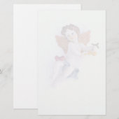 Pfirsiche Briefpapier (Vorne/Hinten)