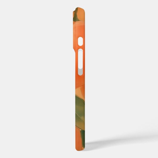 Pfirsiche Case-Mate iPhone Hülle (Rückseite / Links)